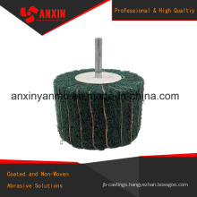 Non-Woven Flap Wheel with 6.35 Shaft